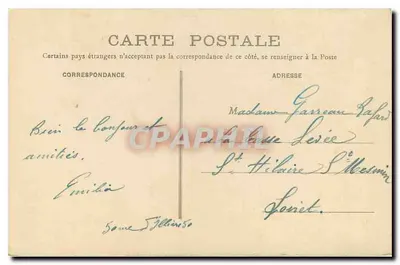 Orléans - Chiesa di San Paolo e la Torre — Th.G. n°577 — Verso