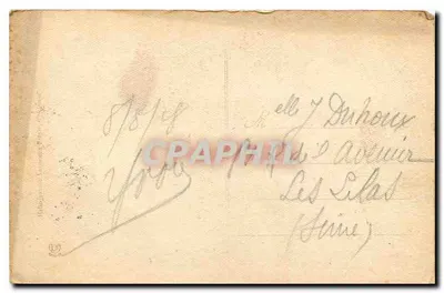 Pau - Zamek Henryka IV — Waza z Sèvres zaprezentowana przez Prezydenta Carnota — n° 364 — Rewers