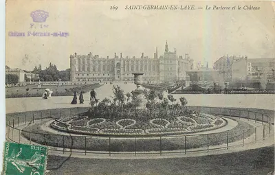 Saint-Germain-en-Laye — O Parterre e o Castelo — P. 169
