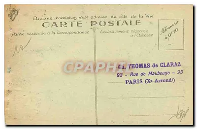 Vallée du Queyras (Hautes-Alpes) — Um trecho da Route des Alpes. Um túnel — editor não visível, número de série não visível — Verso