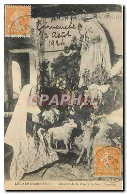 Le Laus (Hautes-Alpes) — Quarto da Venerável Irmã Benoîte — A. Altemand, editor (H-A)
