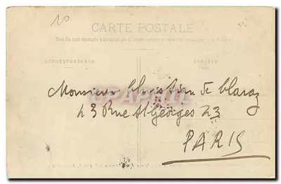 Avallon - Kościół św. Lazara (scultpury podpoczwawek portalu, lewa strona) — Pothain, wyd., Avallon, nr 214 — Rewers