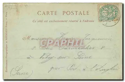 Cabourg — Widok ogólny wykonany z Villa Foucber de Careil — Zbiory ND Fot — Rewers