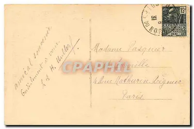 Côte d'Émeraude - Dinard-la-Vicomté - W oddali, St-Servan-sur-Mer — wydawca L.N. n°1751 — Rewers