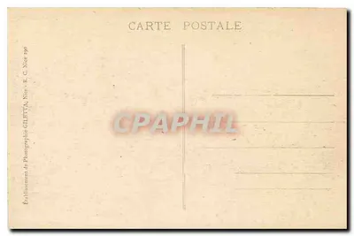 Menton — Ogólny widok z granicy Garavan — Wydawca Giletta, Nice, nr 969 — Rewers
