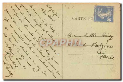 Okręgi VICHY — Zamek Maulmont — n° 107 — Rewers