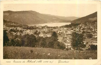 Arredores do Hohneck (Alt. 1366 m.) - Gerardmer — Edição Litzatz, Hohneck
