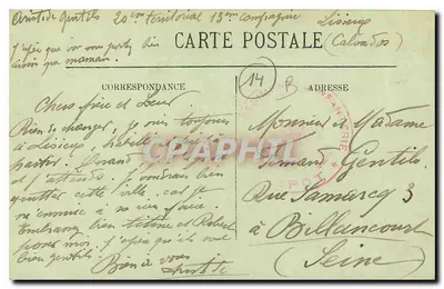 Lisieux — A Igreja de São Désir — LL — Verso