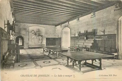 Castelo de Josselin — A Sala de Jantar — Collections ND Phot
