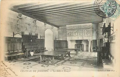 Castelo de Josselin — A Sala de Jantar — Collections ND Phot