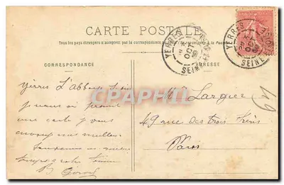 Josselin — Zamek widziany z kanału — Morbihan, wydawca Bally et Cie, nr 2-173 — Rewers