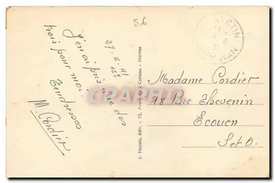 Pénestin (Morbihan) — As Três Moças — J. Nozais, editor — Verso