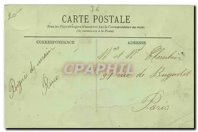 Le Havre — 'La Provence' — O Salão de Música — LL. — Verso