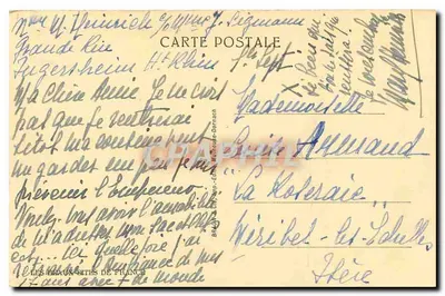 Schiessrothried — Pittoreska widokowa kartka — BRAUN-ÉMILE, Wydawca, nr 6377 c — Rewers
