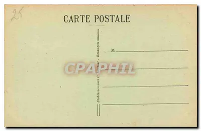 Besançon-les-Bains — Hotel Chassignet, Rue Pasteur — C.L.B. n°159 — Rewers