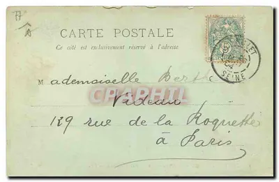 Fontainebleau — A Floresta — A Lagoa de Franchard — LL. — n°133 — Verso