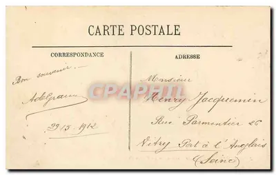 Chenonceaux — Zamek — Façada Zachodnia — LL — Rewers