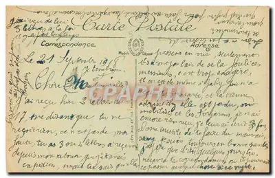 Rand van de Maas — Uitzicht genomen vanaf de Place Chevert — De Grote Oorlog — Vind Paris n° 807 — Achterkant