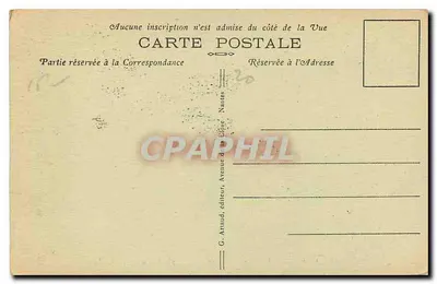 Le Huelgoat — A Lagoa dos Porcos — editor G. Arraud, Nantes, n° 68 — Verso
