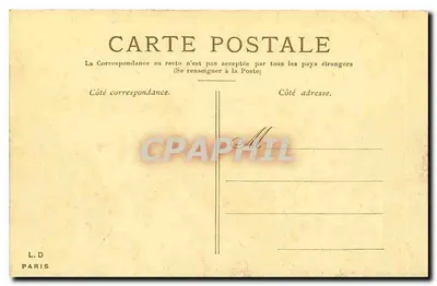 PARIS — A Madeleine — L.D. Paris — Verso