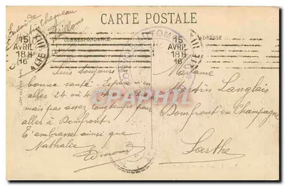 Paryż — Katedra Notre-Dame i most — LL, n° 128 — Rewers