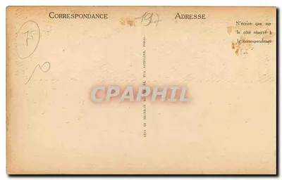Paris - O Lago do Bois de Boulogne - LL — Verso