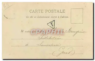 Paris - A Torre Saint-Jacques - Madeleine - A. Taille, Paris — Verso