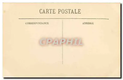 L'ABBAYE DE SAINT-DENIS — Portail — Puerta de la izquierda — editor Veuve L. L. - n° 58 — Reverso