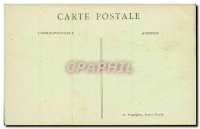 Angers (M.-et-L.) — Ogród Botaniczny — Basen i szklarnia — A. P. — Rewers