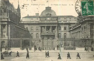 Paris (1º arrondissement) — O Palácio de Justiça — C.M. n°305