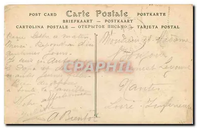 Fouras-les-Bains — Widok na przystani w dniu burzy — ND Phot. n°19 — Rewers