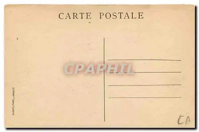 Zamek Menthon — Otoczenie Annecy — Pittoreskie miejsca w Savoie — Rewers