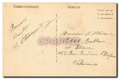 Nemours — A Tartaruga — LL. — Édition LL. — Verso