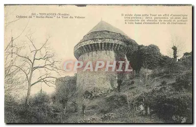 Castelo de "Barbe-Bleue" - A Torre do Vidame - Tiffauges (Vendée)