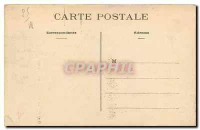 Tiffauges (Vendée) — Ruínas do Castelo de Gilles de Retz — As entradas — Fototipia Vassellier, Nantes — Verso