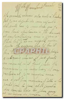 Castelo de Chazeuil — perto de Varennes-sur-Allier — Idéal, n°1392 — Verso