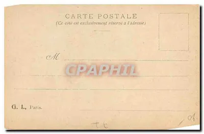 Montigny-sur-Loing — Algemene uitzicht — Ed. F. 19 — Achterkant
