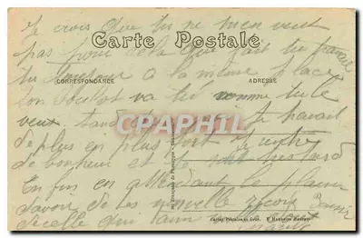 Bourges — Stare Muzeum Hotelu Cujas — Wydawca E. Maquaire, nr 381 — Rewers