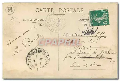 Jura Pitoresco — O Curso do Hérisson - Os Rápidos — Verso