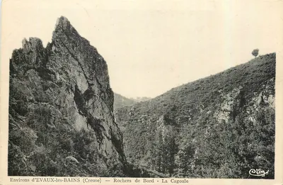 Arredores de EVAUX-LES-BAINS (Creuse) — Rochos de Bord - A Cagoule — Ciry