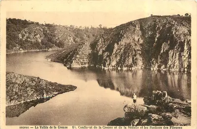 A Valle da Creuse — Conflito da Creuse e da Sédelle e os Rochos das Filleuses — STOFREG