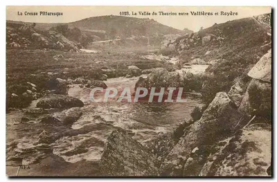 A Vale do Thaurion entre Vallières e Royère — La Creuse Pitteresque, n°1029