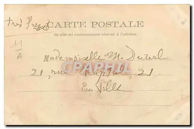 Arques — O Castelo — Éd. M. (n° 71) — Verso