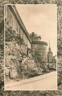 Fougères — A Torre Sirente — Castelo de Fougères — (1ª Série) — Coleção A.D.
