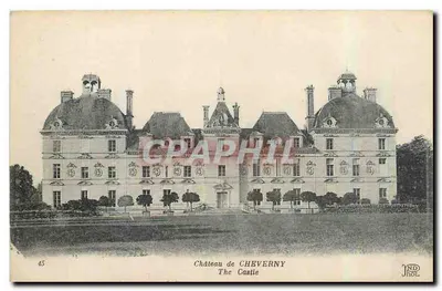 Castelo de Cheverny — vista do castelo — Imp. Créteil et Cie, Paris, n°45