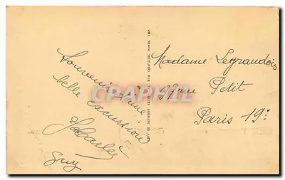 Chamonix-Mont-Blanc — Widok na Mont-Blanc — Teleferyk Planpraz — LL n°488 — Rewers