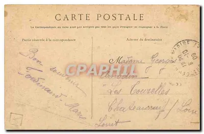 Fougères — O Castelo Feudal — Vista Geral G.F. — Verso