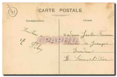 Cheverny (Loir-et-Cher) — O Castelo — M. D. — Verso