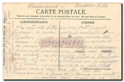 Beaufort en Vallée — Katedra Najświętszej Maryi Panny z XV i XVII wieku, odrestaurowana w naszych czasach — Wydawnictwo Philippe — Rewers
