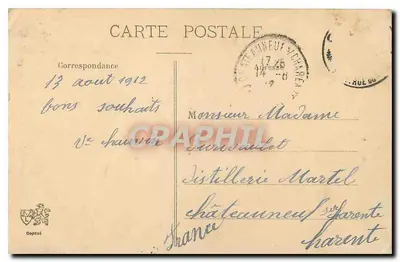 LYON - Het monument Carnot - Place de la République - L. E. - n°12 — Achterkant